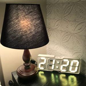 국내제작 LED 3D벽시계 GPS 자동 시간맞춤 조도센서 테이블 탁상시계