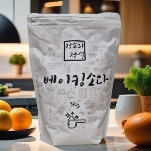 베이킹소다 파우치 대용량 스푼포함 3KG