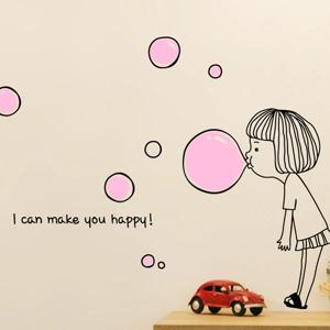 P125 버블껌,포인트스티커,그래픽스티커