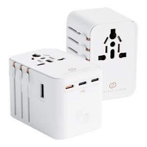 5포트 PD 70W GaN 전세계 여행용 멀티어댑터 CC-308