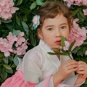 밍크 라온제나 한복 집게핀 유아헤어핀