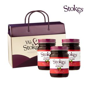 Stokes 영국 프리미엄 잼 스트로베리 잼 (340g *3개입) 선물세트 1개