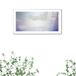 1457미야 안도-구름의 바다 /아크릴 메탙프레임 매트액자 와이드 컨템포라리 모던풍경