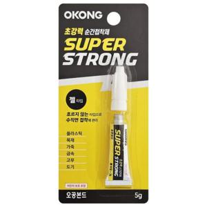 초강력 순간접착제(젤타입 5g) 목재 금속 본드