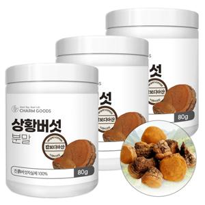 상황버섯 분말 80g*3팩