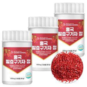 홍국 발효구기자 정 60정 3팩