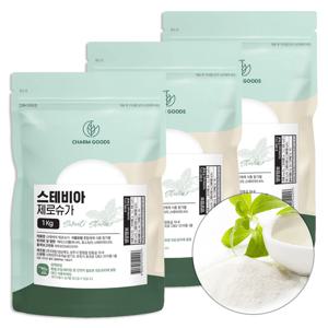 스테비아 제로슈가 1kg*3팩