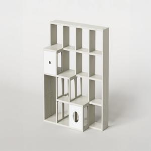 책장형 캣타워 4X4 멀티