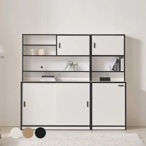 마음에 드는 E0  깊은 600 수납장 상부장세트_W32