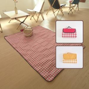 방수 피크닉 매트 감성 캠핑 대형 경량 휴대용 접이식 체크 야외 돗자리