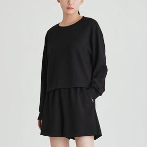 여 소프트 스웨트 긴팔 라운지 티셔츠 (2 colors)