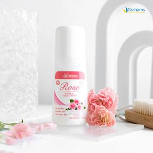 그라함스 내추럴 미네랄 데오드란트 로즈 롤온 65mL