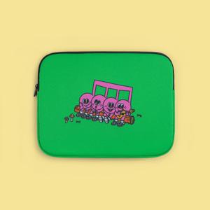 노트북파우치 Enjoy the music 아이패드 13인치 15인치 귀여운 랩탑 가방