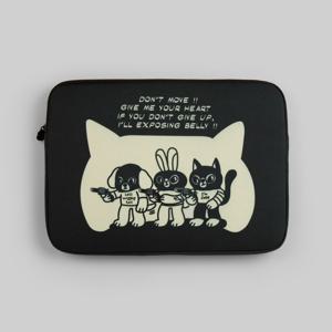 노트북파우치 하트갱 아이패드 13인치 15인치 귀여운 랩탑 가방