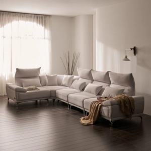 안목 담향 코모도 아쿠아텍스 기능성 패브릭 수납 8인용 코너형 소파