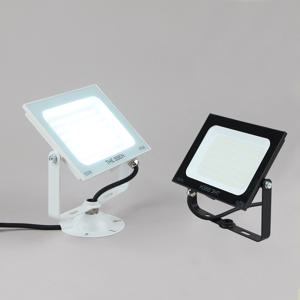 LED 투광기 50W 더쎈 에코 테시 사각투광기 간판 조명 외부 방수 투광등 주차장 창고