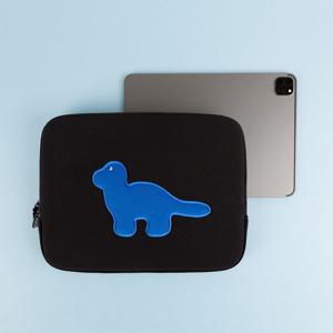 자수 노트북파우치 우연히 찾아온 기회 11인치 13인치 15인치 귀여운 랩탑 가방 공룡