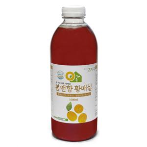 4년 숙성 지리산 하동 황매실원액 1000ml*1병/2병/3병