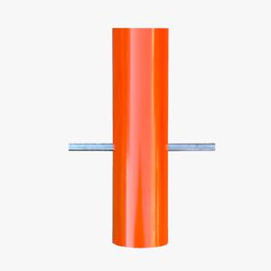 반사경 매립지주/앙카지주 브라켓 76.3파이 벽부착 볼록 거울 고정 부자재