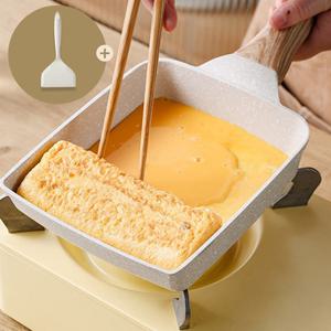 대형 계란말이 실리콘 뒤집개 세트 베이지