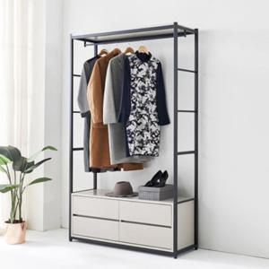 D 드레스룸 LPM 롱코트 시스템장 서랍형행거장 (1200 4색)