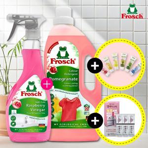 라즈베리 스프레이 500ml+석류 세탁세제 1500ml(카밀미니+엘레나스틱증정)