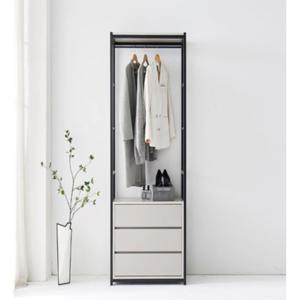 LPM 3칸서랍 코트보관 옷봉 키큰 시스템행거장 600 (4색)