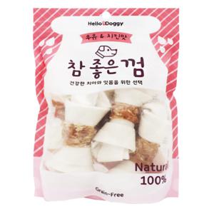 강아지우유껌 대형견껌 애견간식 우유치킨껌 6p