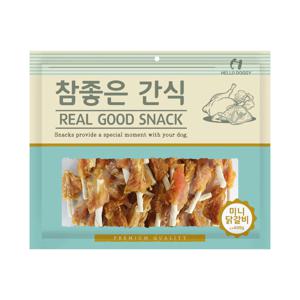 강아지대용량간식 대용량 애견간식 미니닭갈비 600g