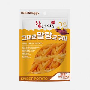 말랑고구마 강아지고구마말랭이 250g 스틱형