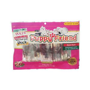 강아지오리 강아지대용량간식 400g 오리우유껌