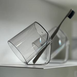 거꾸로 물빠짐 칫솔 양치컵 물컵 거치대