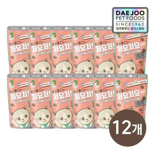저요저요 연어 고양이 이빨과자 보양간식 60g*12개세트