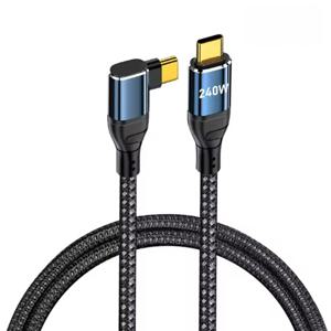 C to C타입 고속충전 케이블 ㄱ자형 PD 240W 0.5m