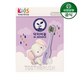 닥터버들 키즈 칫솔 3단계 6입 1개