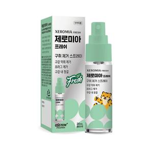 제로미아 프레쉬 20ml 구취제거 스프레이 프라그제거 구강청결 쿨링민트향