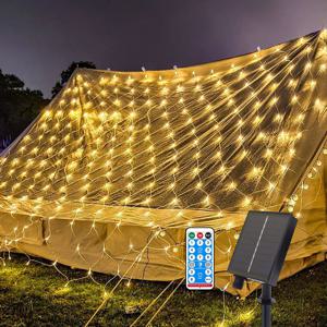 페어리 태양광 그물전구 은하수 조명