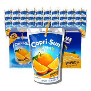 카프리썬 오렌지 200ml*40팩 과일주스