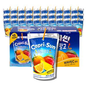 카프리썬 오렌지망고 200ml*40팩 과일주스