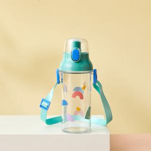 마시기편한 원터치 트라이탄 텀블러 450ML 어깨끈 포함 레츠워크