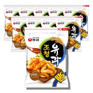 조청유과 320gX10개 대용량 봉지과자