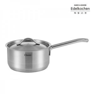 바닥3중 클래식 편수냄비 16cm (사틴)