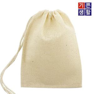 국산 천연 삼베주머니(소) 14x19 면보 거름망 육수망