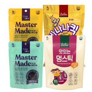 마스터메이드 강아지 기능성 간식 외 12종 국내생산 덴탈껌 져키 스낵