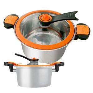 뚝딱 도깨비 진공가마솥 모든열원 사용가능 스테인리스 양수 냄비 스팀자동배출