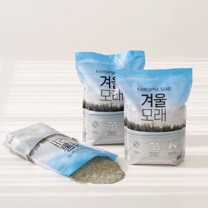 겨울모래 6kg x 3개 고양이모래 벤토나이트