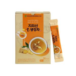 지리산 꿀 생강차 국내산 도라지 아카시아꿀 스틱 분말