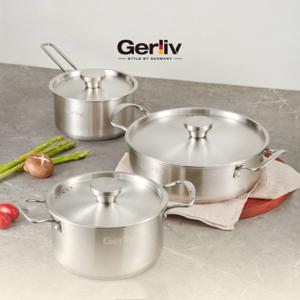 304 스테인리스 IH인덕션 스텐 냄비 3종 세트