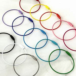 DIY 컬러 와이어링 키링 열쇠 가방 고리 재료 악세사리 만들기 부자재