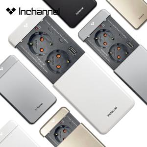 국산 빌트인콘센트 NEW 도트 2구 USB C타입 슬라이드콘센트 IDT10